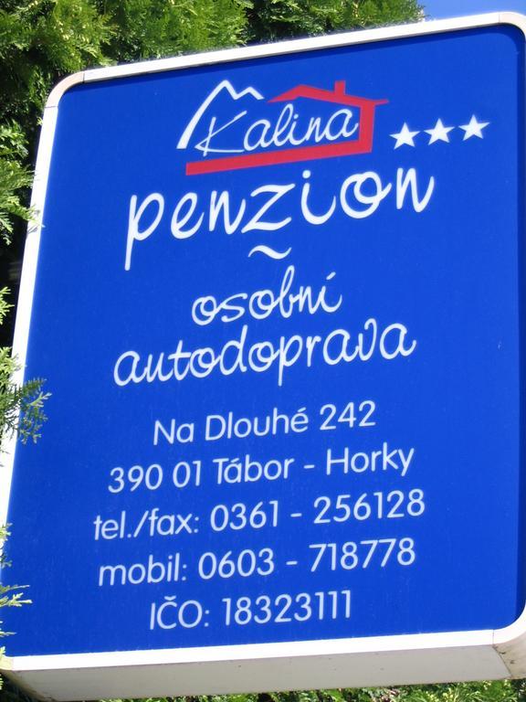 Penzion Kalina Tábor Exteriör bild